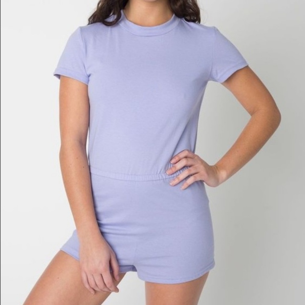 American Apparel Purple Romper (M)